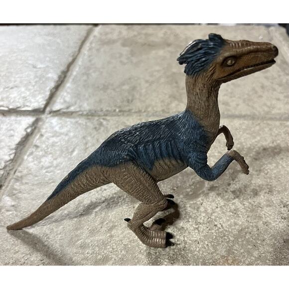 Mojo Velociraptor Prehistoric World Dinosaur Raptor ~ Realistic Figure (2014) - Picture 3 of 8